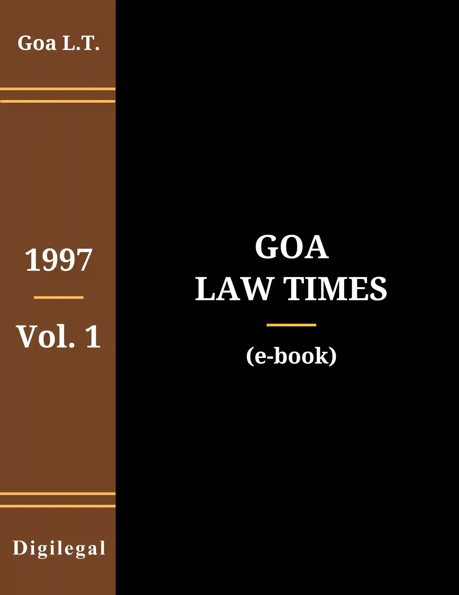 Goa Law Times 1997